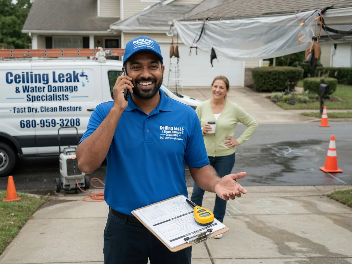 Ceiling Leak Cleanup Artesia Wells, TX FAQs